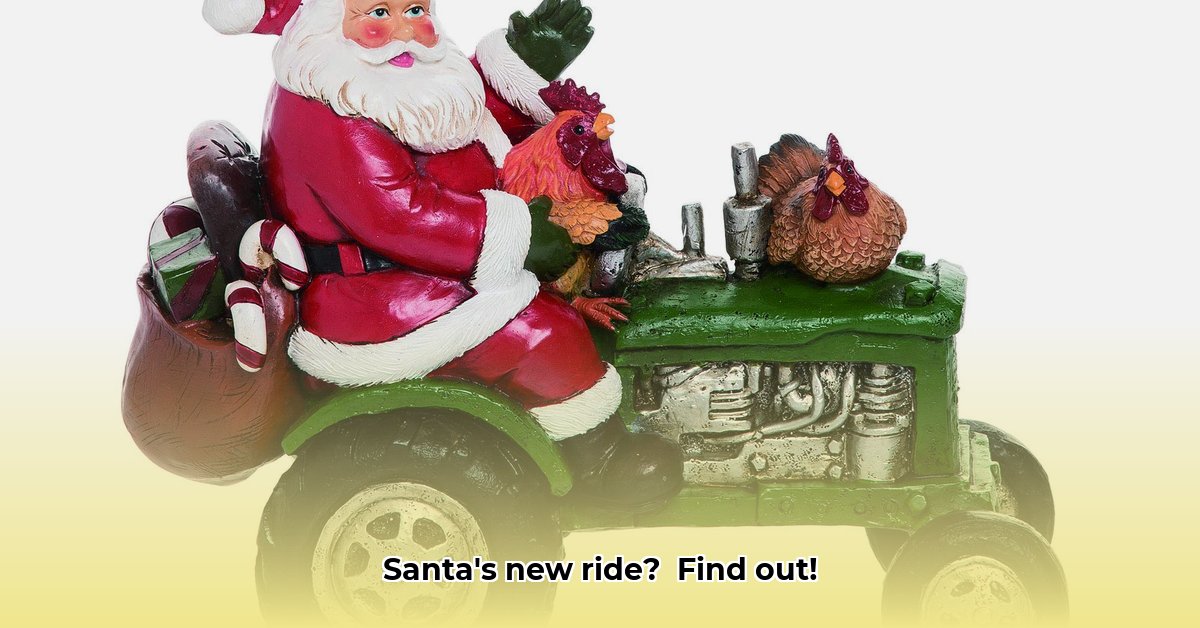santa-on-a-tractor